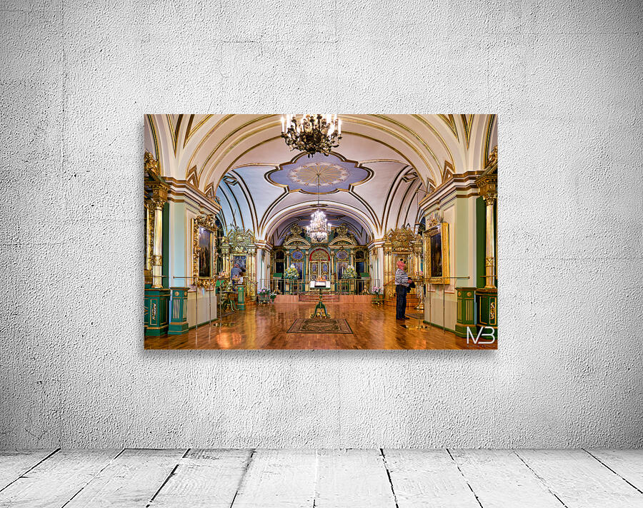 Explore nikolo bogoyavlenskiy morskoy sobor in st. petersburg Wall Preview