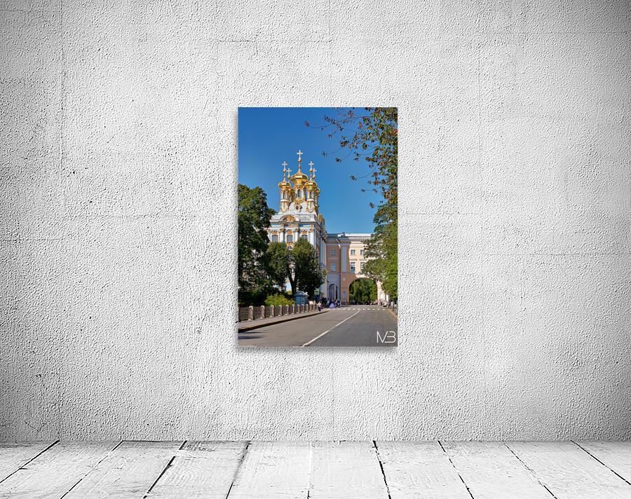 Catherine palace in pushkin saint petersburg russia Wall Preview