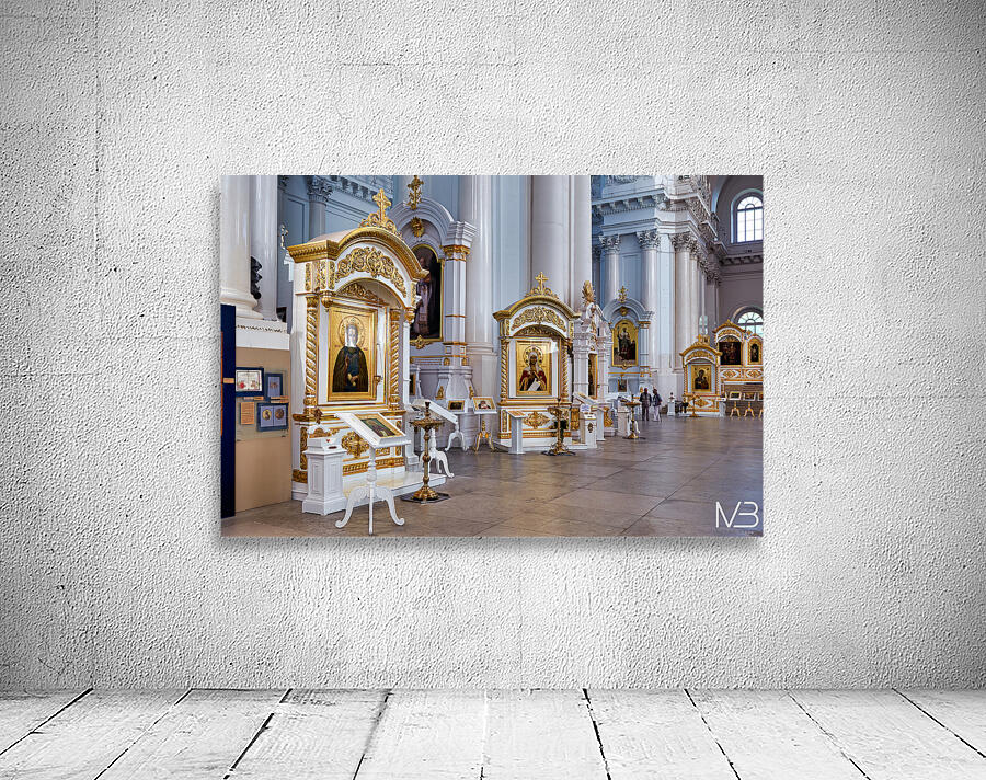 Exploring smolny convent in saint petersburg russia Wall Preview