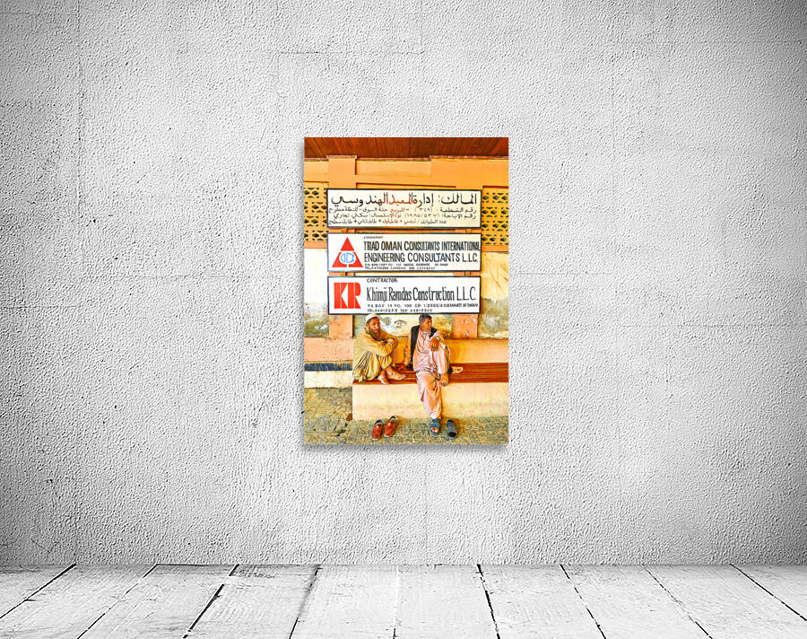 Visit to Mutrah Souq in Muscat Oman during the day Wall Preview