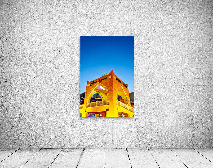 Visit to Mutrah Souq in Muscat after sunset Wall Preview