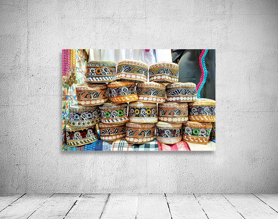 Artisan crafts in Muscat Oman showcase traditional design Wall Preview