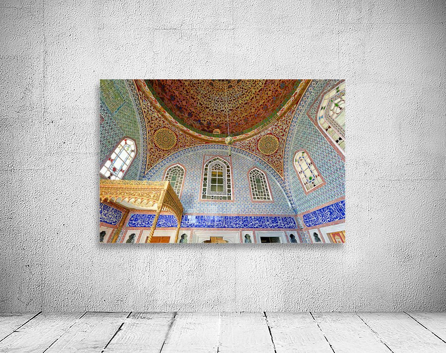 Exploring the privy chamber of murat iii in topkapi palace Wall Preview