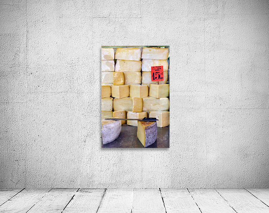 Cheese stall in Grand Bazaar of Istanbul Turkey Wall Preview