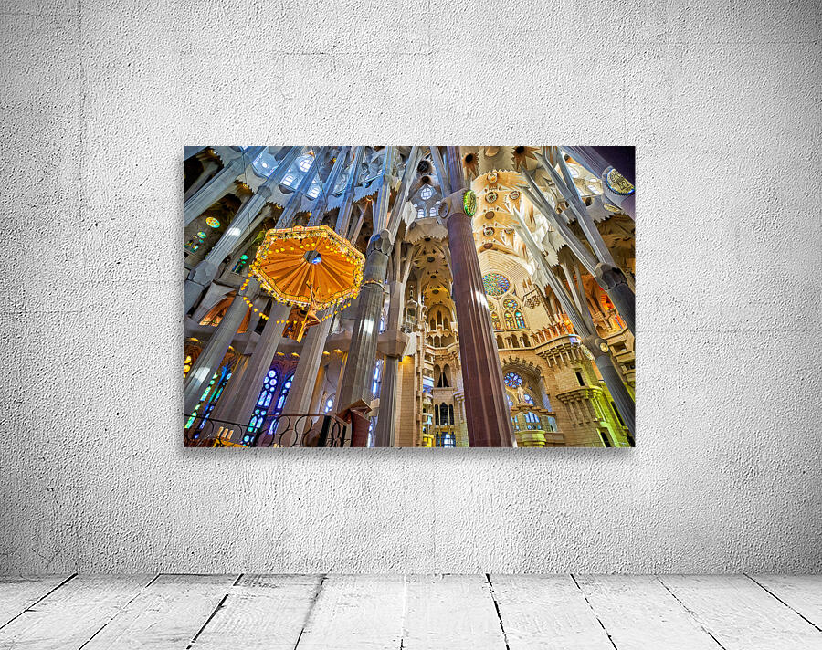 Explore Basílica de la Sagrada Familia in Barcelona now Wall Preview