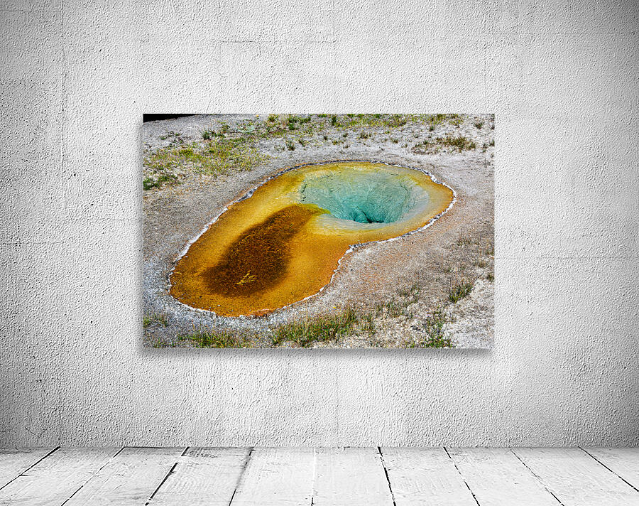 Yellowstone National Park features Beauty Pool in summer Wall Preview