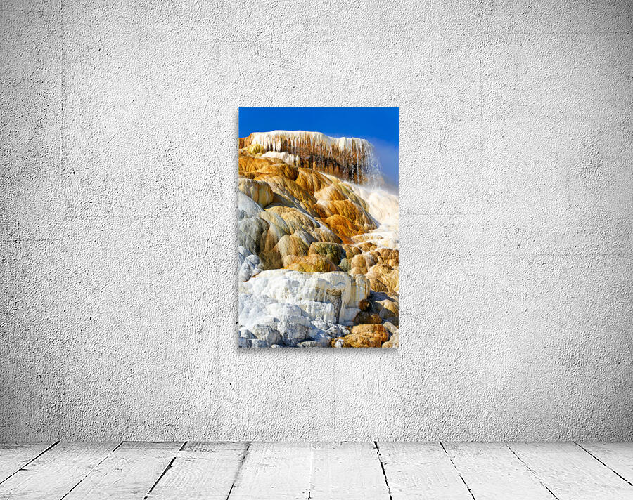 Explore devils thumb at yellowstone national park in usa Wall Preview