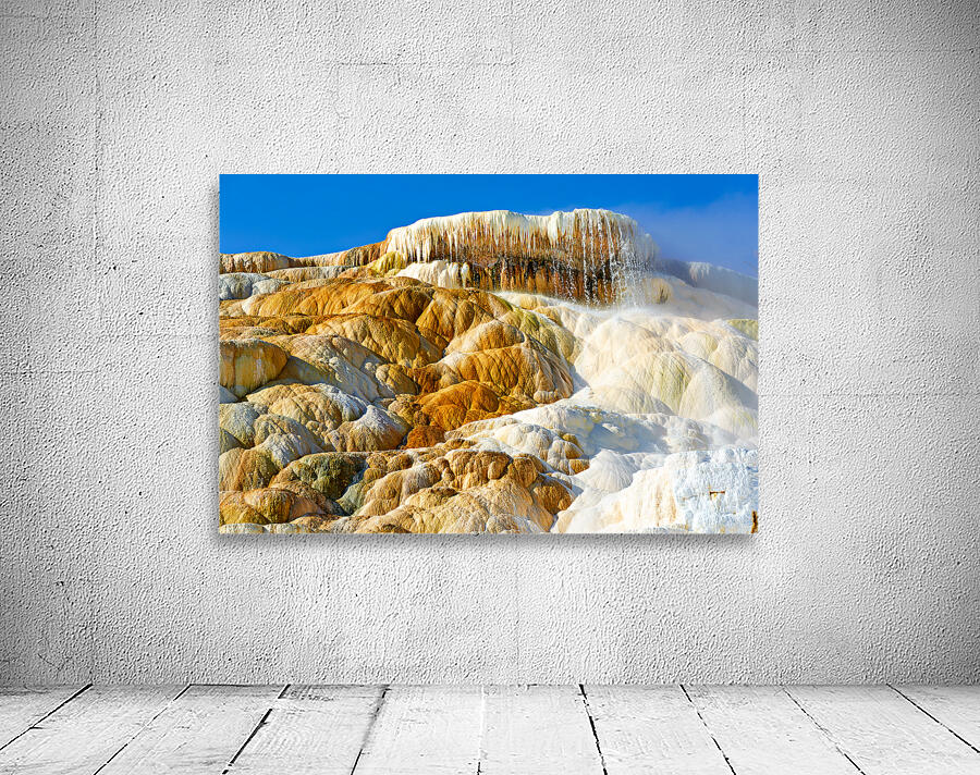 Explore devils thumb in yellowstone national park Wall Preview