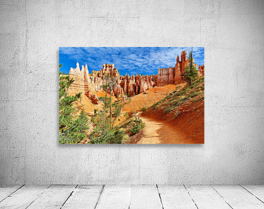 Exploring queens garden at bryce canyon national park Wall Preview