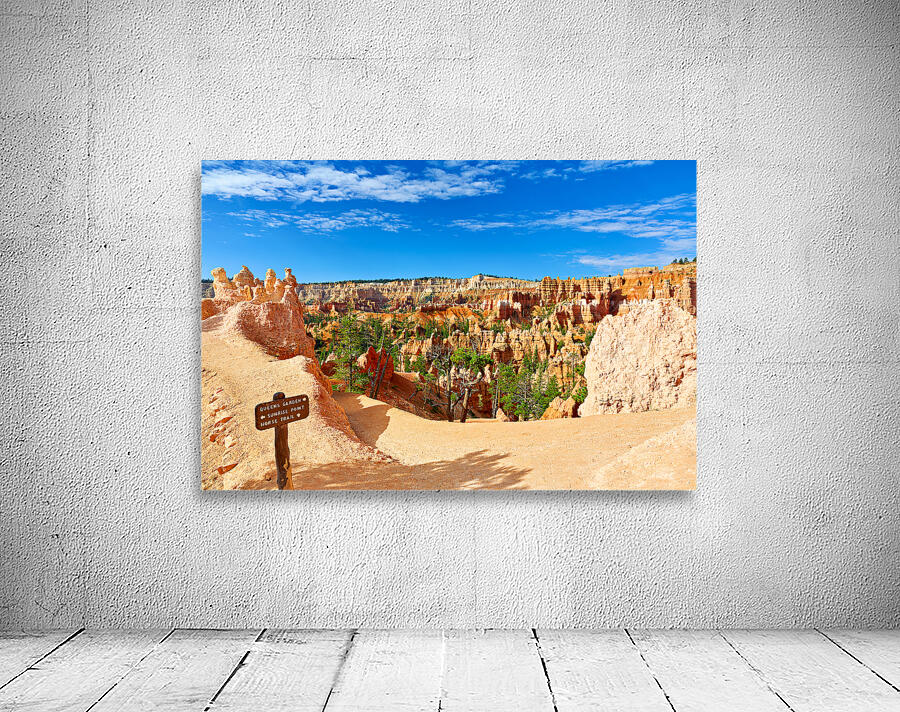 Explore queens garden in bryce canyon national park usa Wall Preview