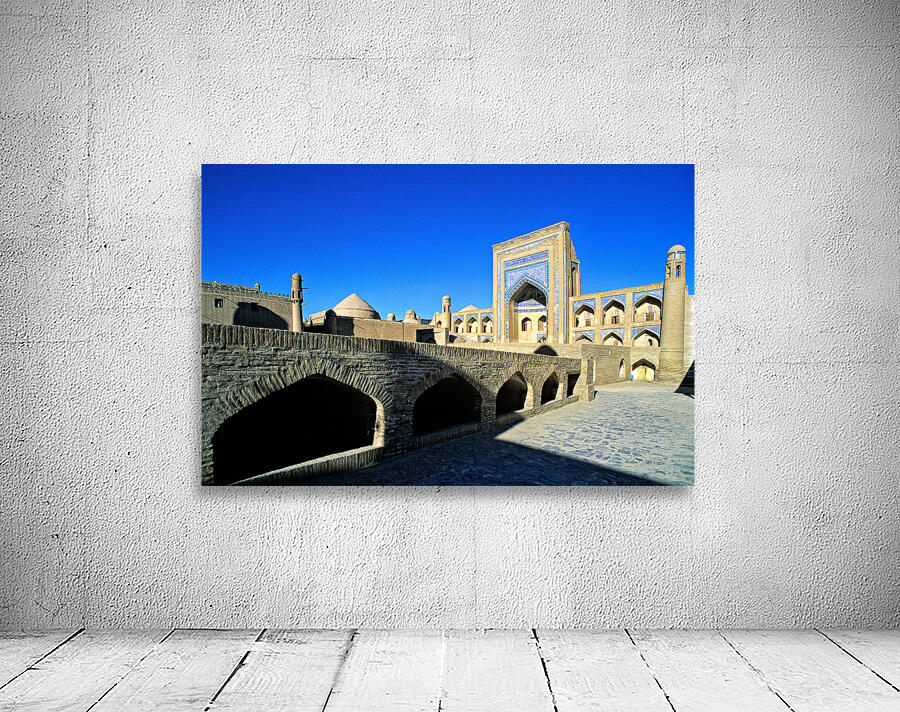 Exploring the ancient architecture in Khiva Uzbekistan Wall Preview