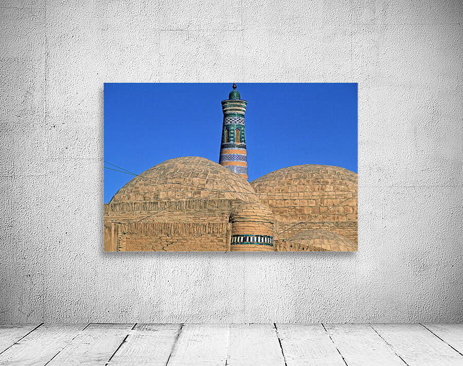 Exploring the historic architecture of Khiva in Uzbekistan Wall Preview