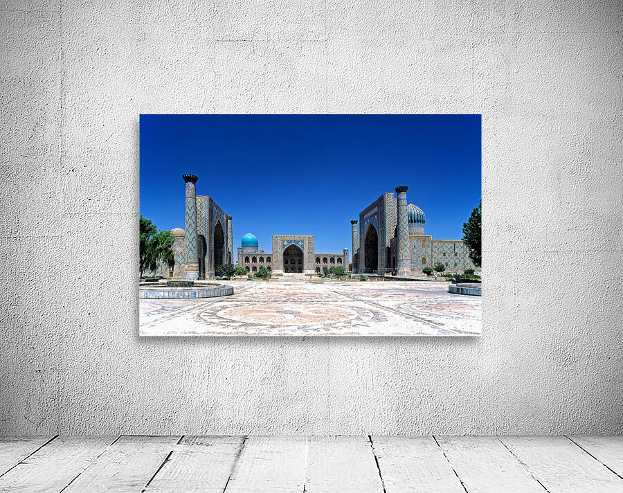 Registan in Samarkand showcases historical architecture Wall Preview