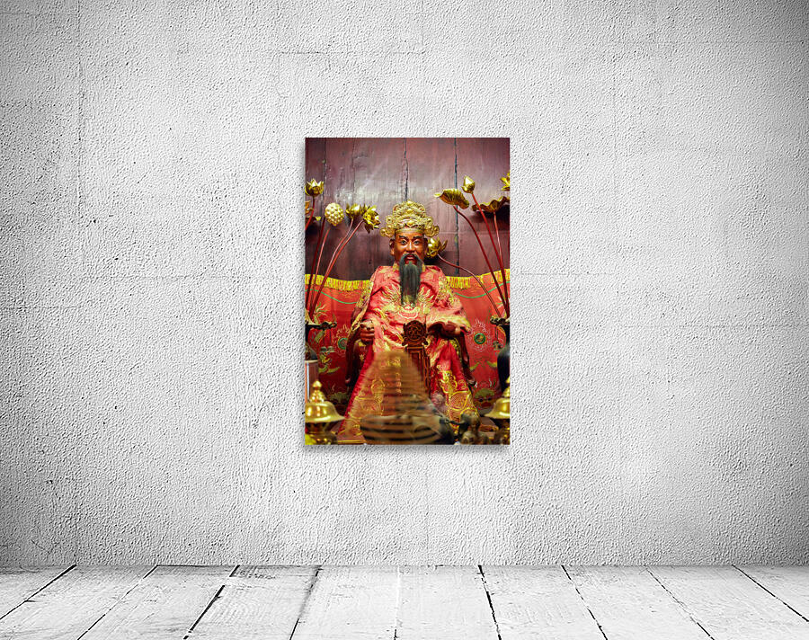 Statue of deity in Hanois temple brings cultural history alive Wall Preview