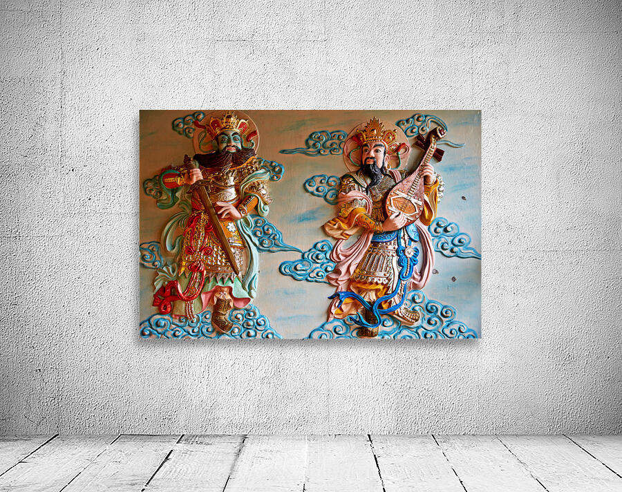 Art of Vietnamese gods in Ho Chi Minh City Wall Preview