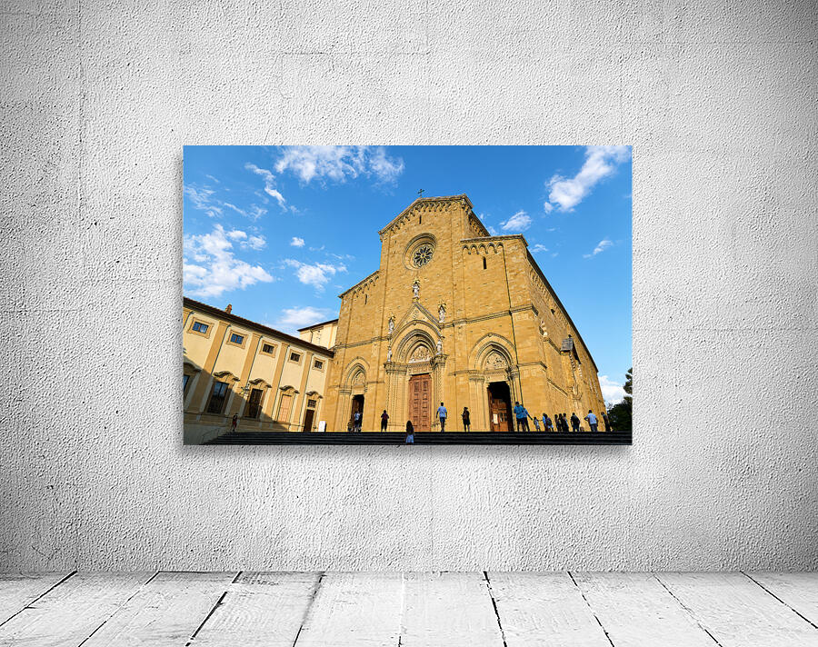 Visit to Cattedrale dei Santi Pietro e Donato in Arezzo Tuscany Wall Preview