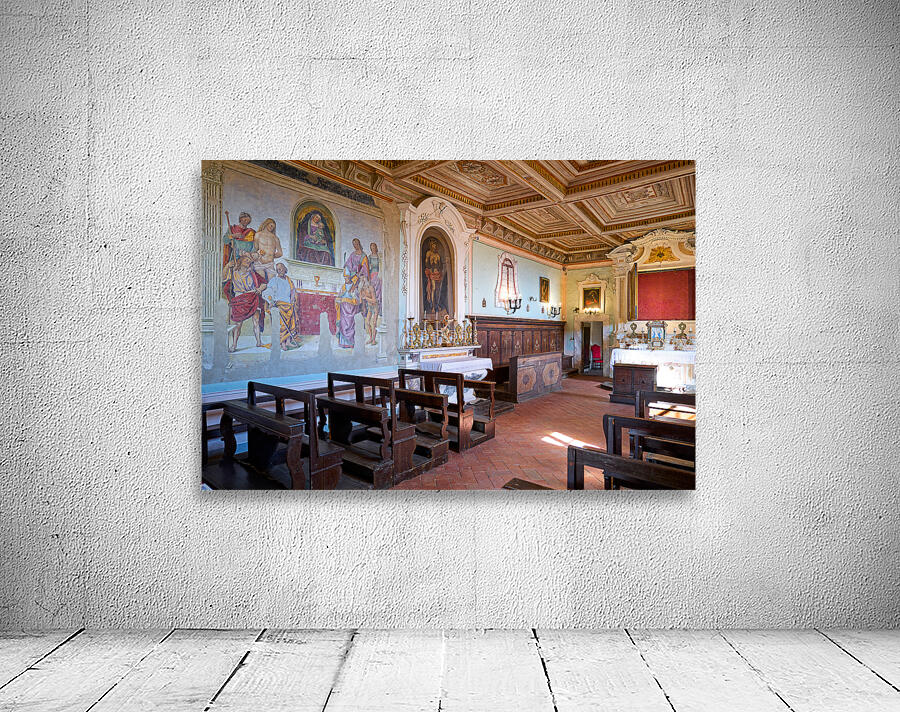 Visit to San Niccolo church in Cortona with Signorelli paintings Wall Preview