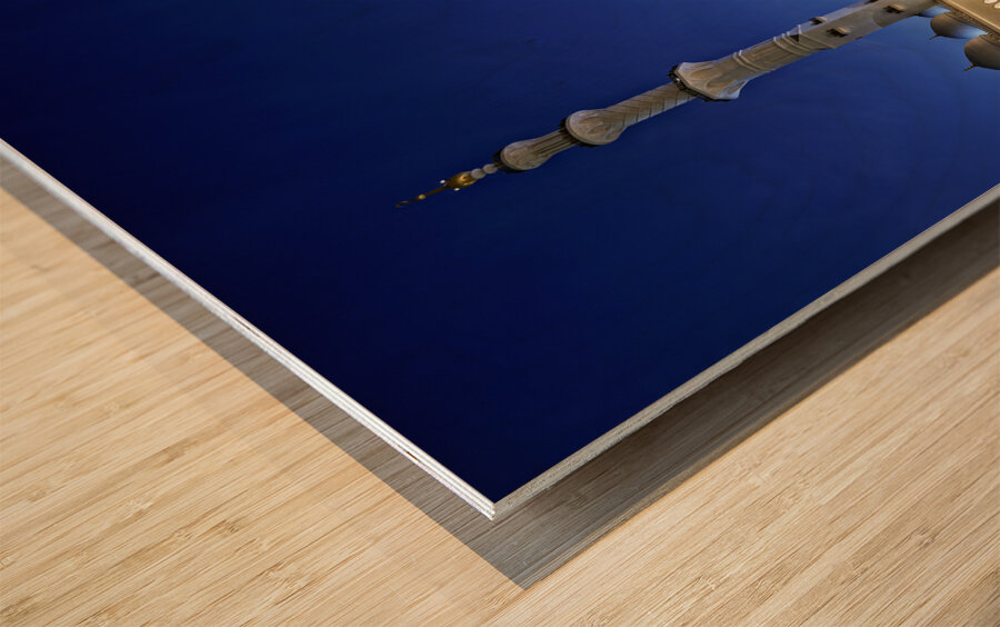 ABU DHABI. Sheikh Zayed Grand Mosque Wood print