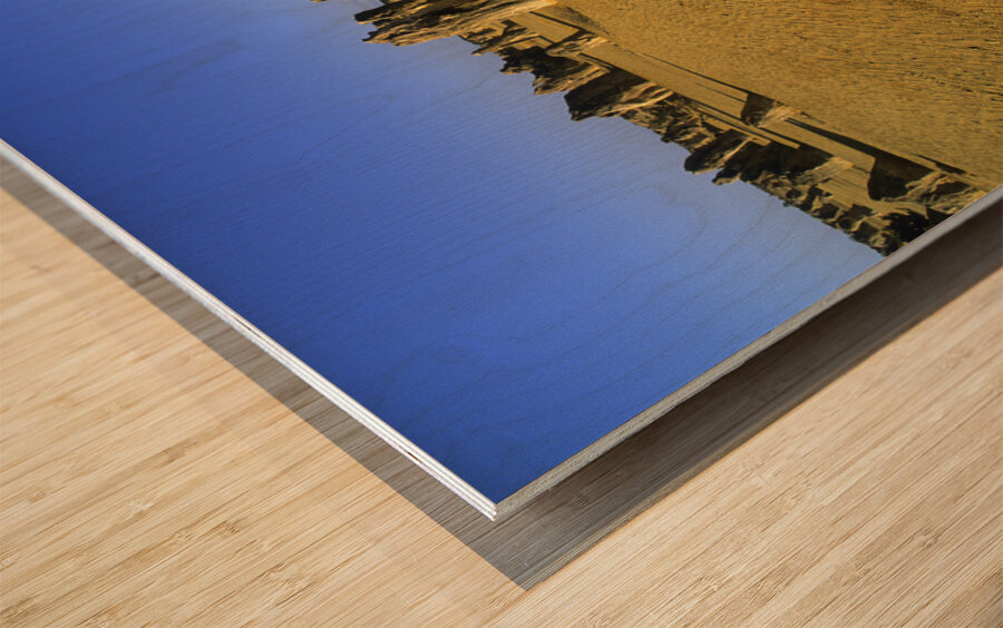 Pinnacles Desert. Nambung National Park. Western Australia Wood print