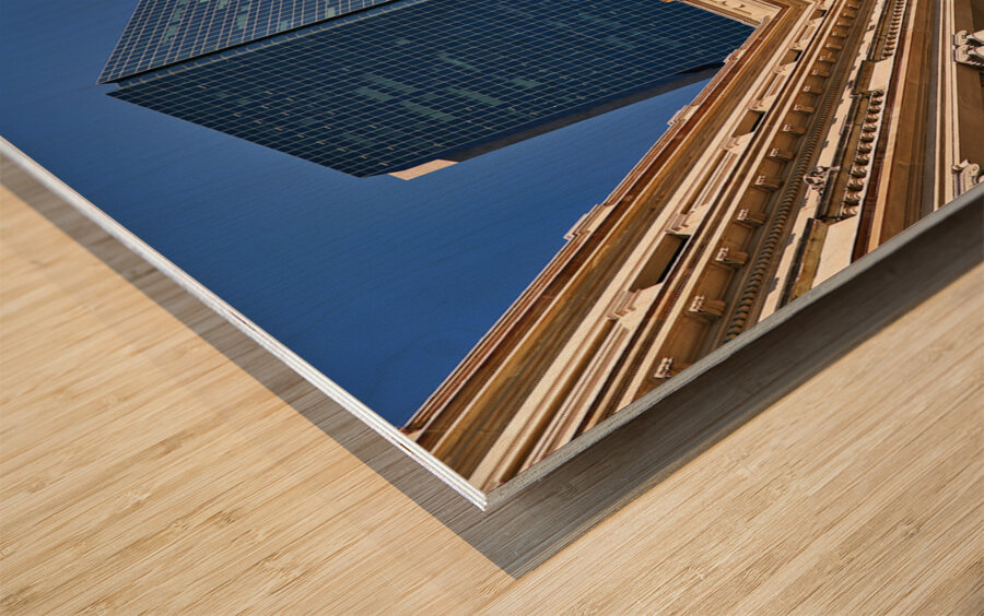 Sydney. New South Wales. Australia. Architectures downtown. Central Business District CBD Wood print