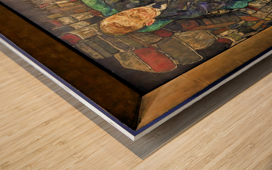 Egon Schiele - Portrait of Dr. Hugo Koller 1918 - Belvedere Museum Vienna Austria Wood print