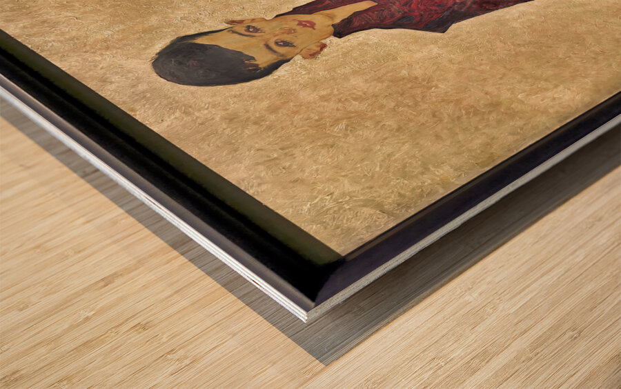 Egon Schiele - Portrait of Herbert Reiner Reiner Boy 1910 - Belvedere Museum Vienna Austria Wood print