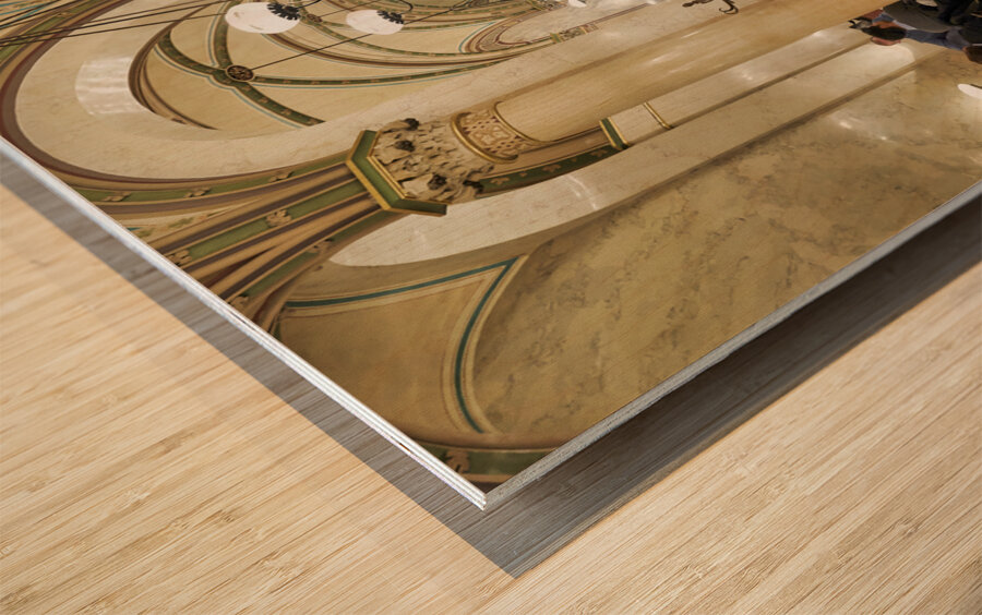 Cafe Central. Vienna Austria Wood print