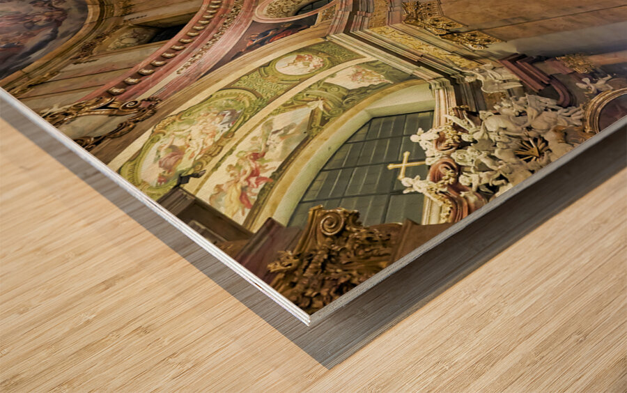 St. Peter catholic church. Vienna Austria Wood print