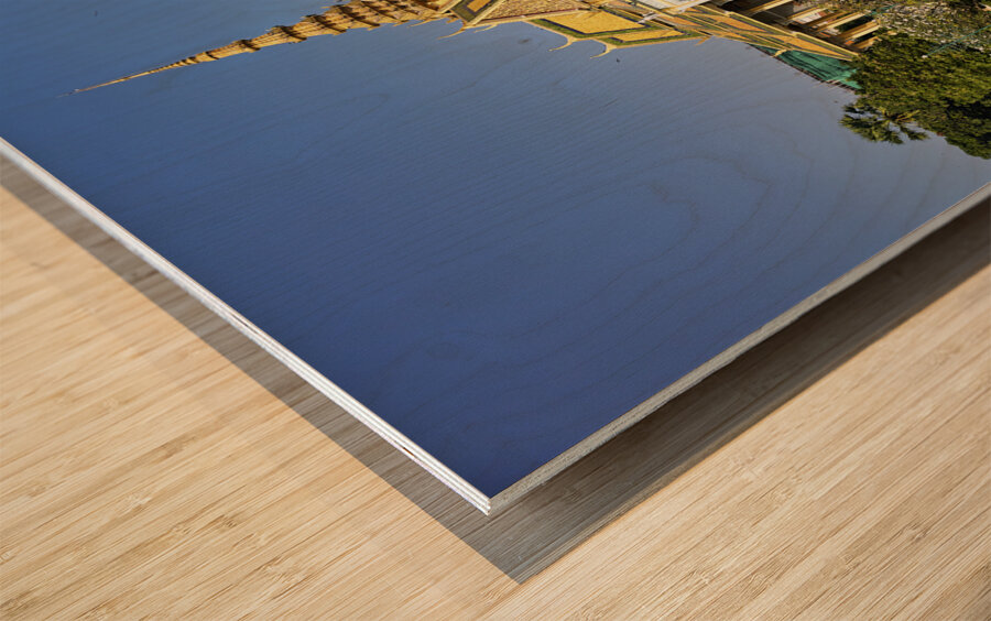 The Throne Hall at the Royal Palace Phnom Penh Cambodia Wood print