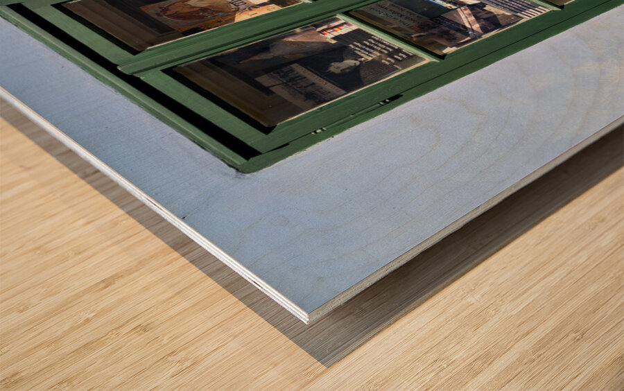 Czech Republic. Prague. The house at the castle where Franz Kafka lived from 1916 to 1917 Wood print