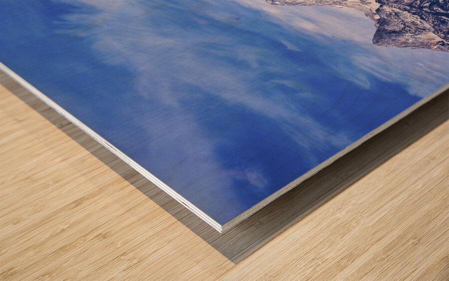 Grand Teton National Park. Wyoming. United States. Wood print