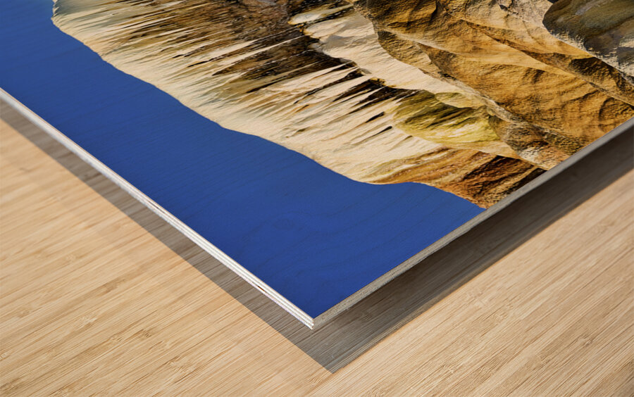 YELLOWSTONE. Mammoth Hot Springs Wood print