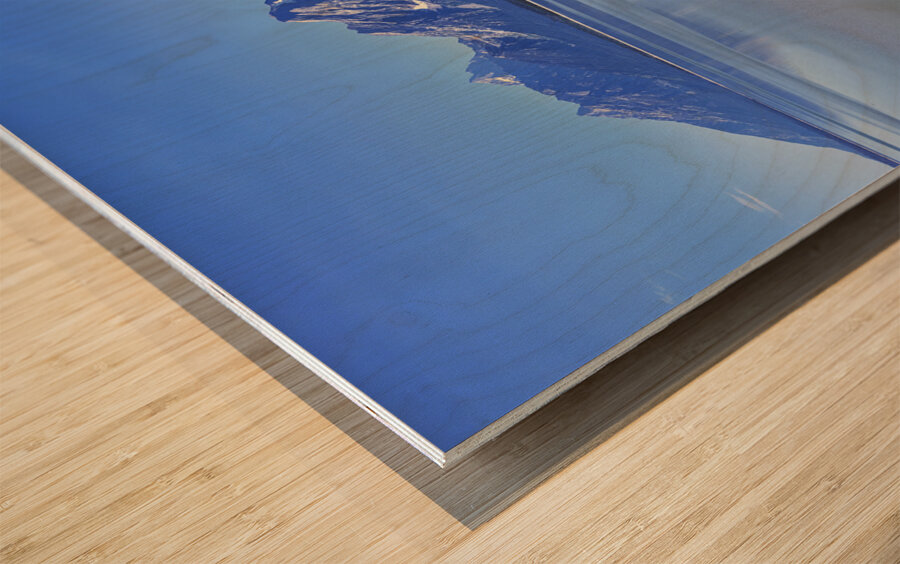 Grand Teton National Park. Wyoming. United States. Wood print