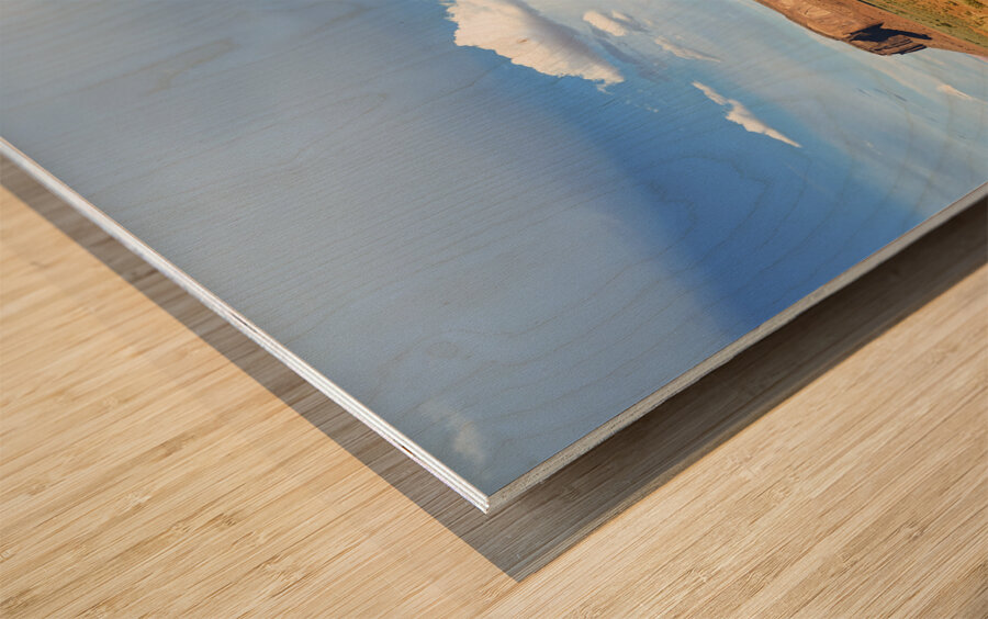 Monument Valley. Navajo Nation. Elephant Butte Wood print