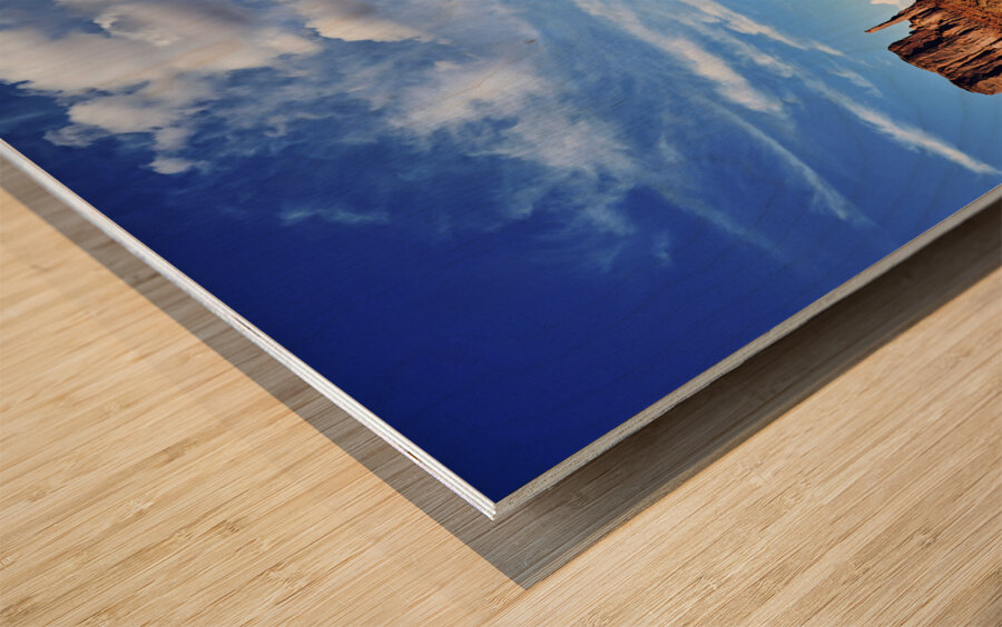 Monument Valley. Navajo Nation. East Mitten Butte Wood print