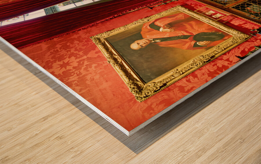 New York. Manhattan. United States. The Morgan Library and Museum Wood print