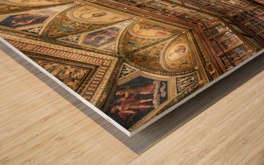 New York. Manhattan. United States. The Morgan Library and Museum Wood print