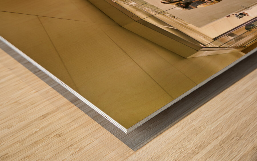 New York. Manhattan. United States. The Metropolitan Museum of Art. Egyptian Art Wood print