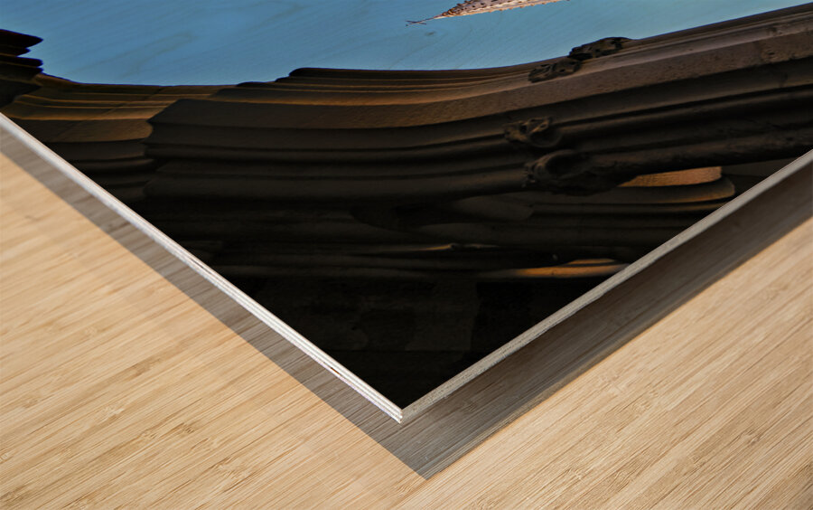 Bilbao Biscay Spain. The Cathedral Wood print