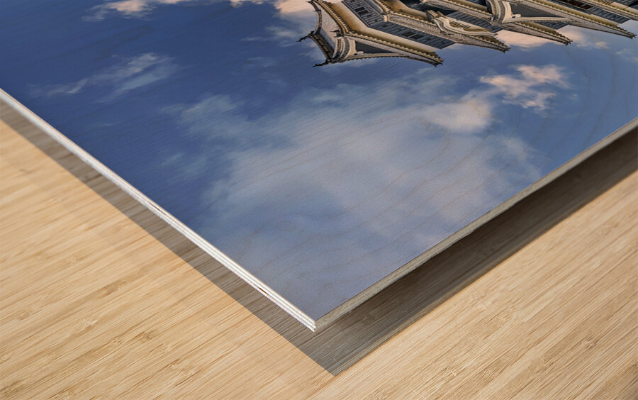 Japan. Matsumoto Castle Wood print