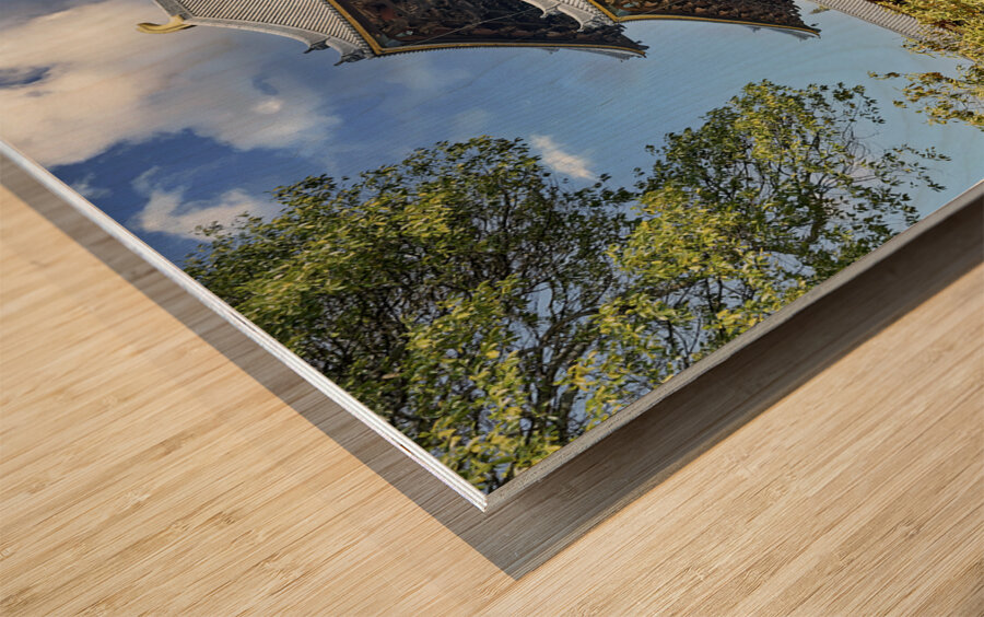 Japan. Nara. Todai-ji temple Wood print