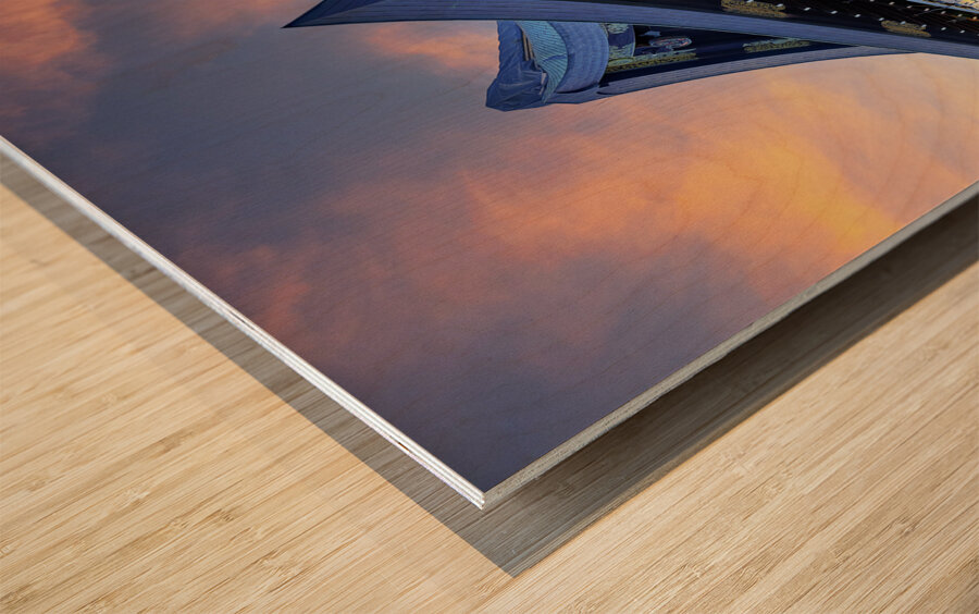 Japan. Kyoto. Yasaka shrine temple Wood print