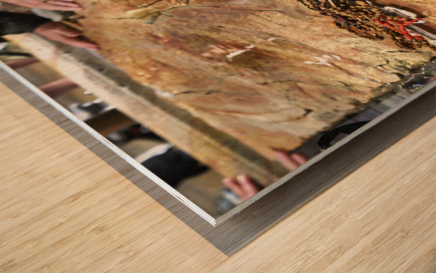 Jerusalem Israel. The church of the Holy Sepulchre Wood print