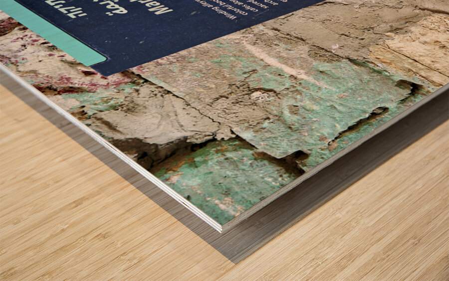 Jerusalem Israel. Visiting the markets in the old city Wood print