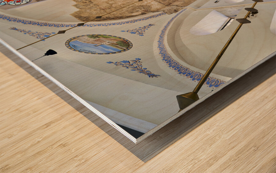 Jerusalem Israel. The Hurva Synagogue also known as Hurvat Rabbi Yehudah he-Hasid Wood print