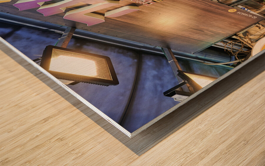 Jerusalem Israel. Mahane Yehuda Market Wood print