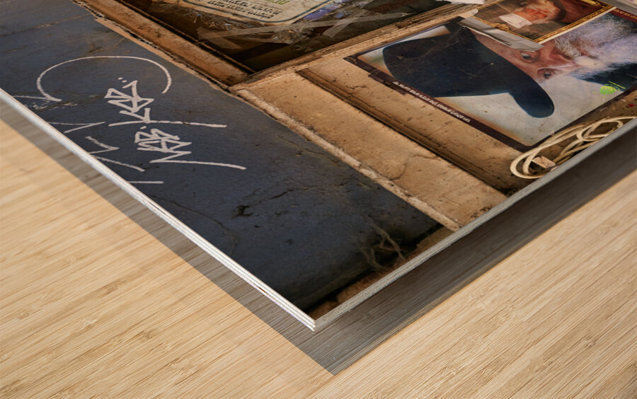 Jerusalem Israel. Mahane Yehuda Market Wood print