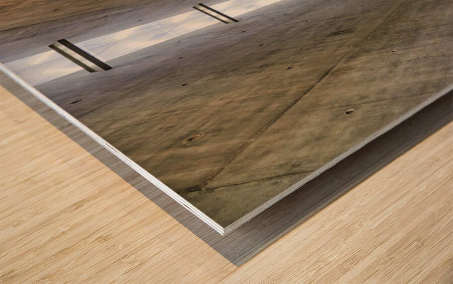 Jerusalem Israel. Yad Vashem. Memorial to the victims of the holocaust Wood print