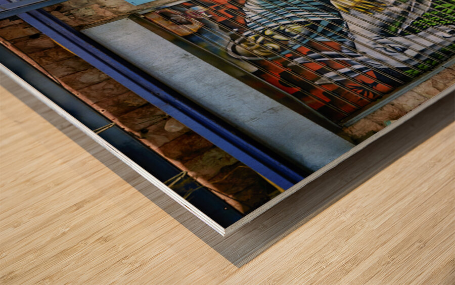 Jerusalem Israel. Mahane Yehuda Market Wood print