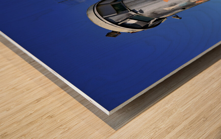 Jerusalem Israel. The west bank separation wall in Bethlehem Wood print